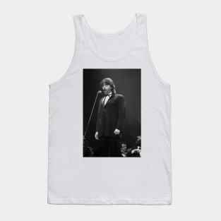 Andrea Bocelli BW Photograph Tank Top